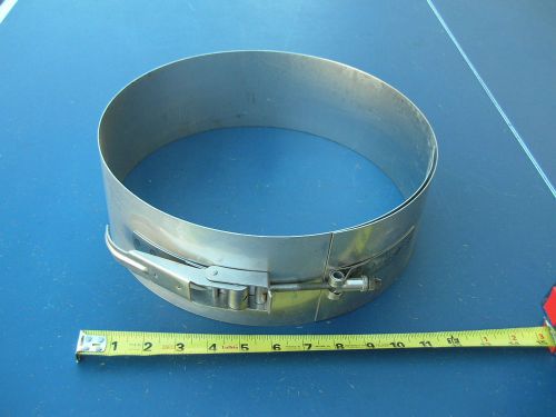 Voss quick release t-bolt over center handle band clamp t427 series 12&#034; x 4&#034; for sale