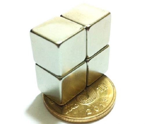 20pcs Block Cuboid Cube Magnets 10mm x 10mm x 10mm Rare Earth Neodymium N50