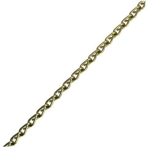 # 16 brass single jack chain (per ft.) for sale