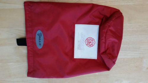 Red SCBA Facepiece Mask Bag - Used Condition