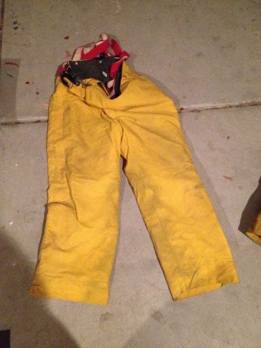 40 Pants Firefighter Turnout Bunker Fire Gear