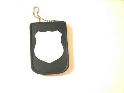 Tell city police california recessed badge &amp; id holder for neck &amp; belt 4 pockets for sale
