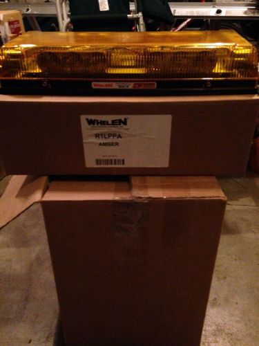 Whelen responder r1lpa led lightbar warning light amber permanent mount for sale
