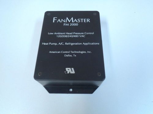 FANMASTER FM2000 LOW AMBIENT HEAD PRESSURE CONTROL - FREE SHIPPING!!!