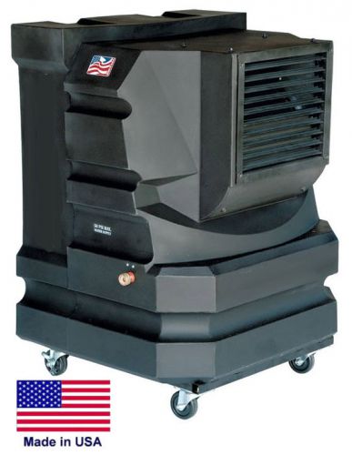 Evaporative cooler commercial - 1/3 hp - 16 gallon tank - 700 sq ft cooling area for sale