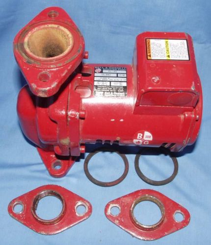 Bell &amp; gossett pl-45 boiler booster pump, 115v, for closed loop systems for sale