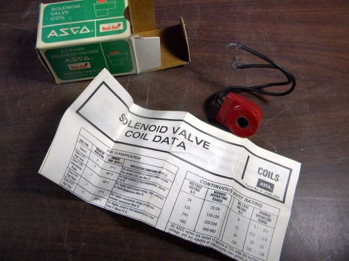 Red Hat Asco 204945 Solenoid Valve Coil - New In Box!