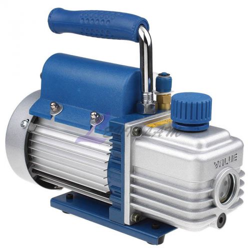 Ac 220v vacuum pump r410a 2cfm rotary vane deep hvac air tool freon 1/4 &#034;flare for sale