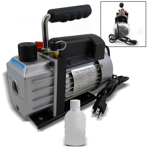 1/3hp 4 cfm rotary vane deep vacuum pump hvac tool for ac r410a r134 refrigerant for sale
