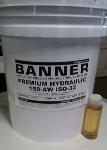 Hydraulic oil aw iso-32 sae-10 5 gal pail for sale