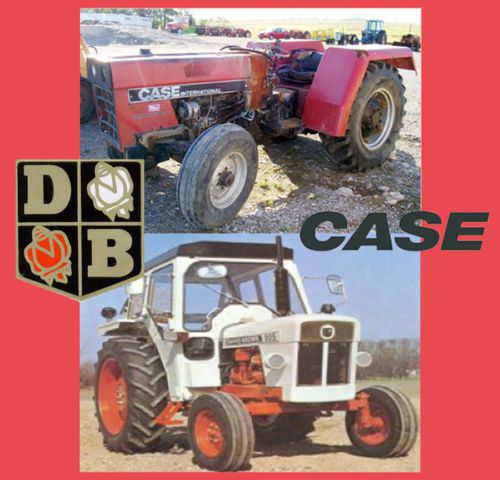 Best case david brown 1390 1394 tractor service shop manual - searchable text cd for sale