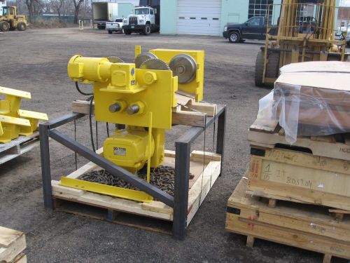 10-ton beebe electric chain hoist,electric trolley for sale