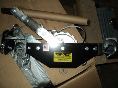 Tuf-tug tt25/50-20cdc puller , ratchet cable , lifting 1250/2500 ,cable 20/10 ft for sale