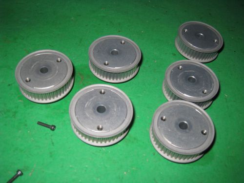 6 double flange l type belt 45 tooth 1.75&#034; gt timing pulley   6f for sale