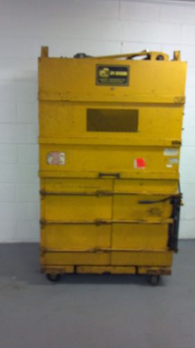 Gpi cardboard baler 2242 vertical portable baler for sale