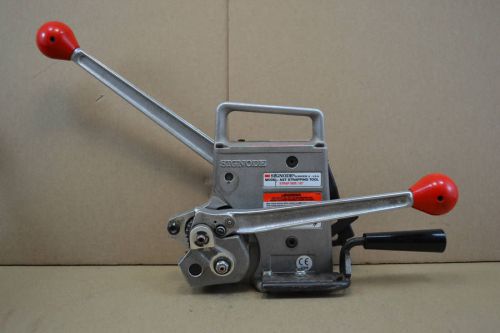 Nice signode ast manual combination poly strapping tool 1/2&#034; strap self loading for sale