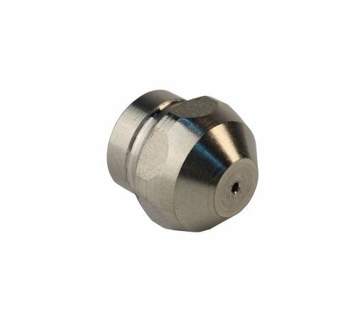 MTM Button Nose 1/8&#034; F 6.0 Orifice Laser Fixed Sewer Jetter Nozzle 4000 PSI