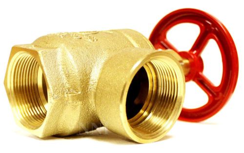 1-1/2&#034; fire hose angle valve 300psi female npt x  female npt -ul/fm for sale