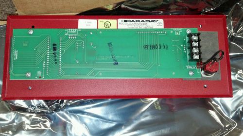 New nib faraday rdc-2 fire alarm remote annunciator pkg siemens for sale