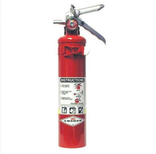 Amerex b417t 2.5 lb abc fire extinguisher with wall bracket for sale