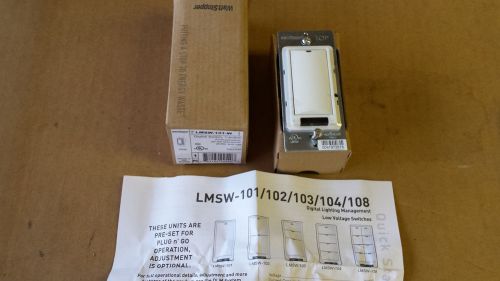 WATT STOPPER LMSW-101-W Digital Wall Switch