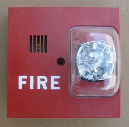 Siemens U-MHU-MCS Fire Alarm Strobe &amp; Horn