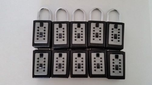10 realtor real estate push button lockboxes key safe vault lock box boxes for sale