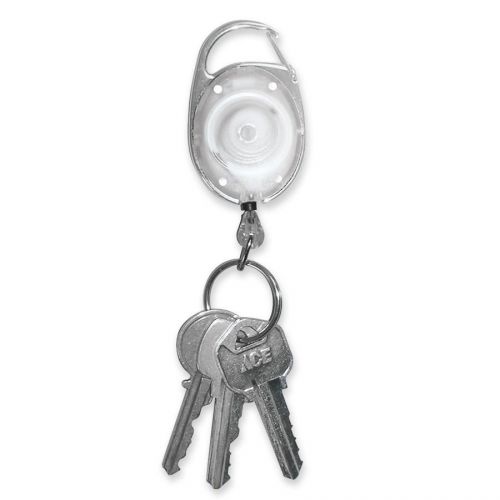 Tatco products, inc. reel key chain, 30&#034; retractable cord, 6/pa [id 156778] for sale