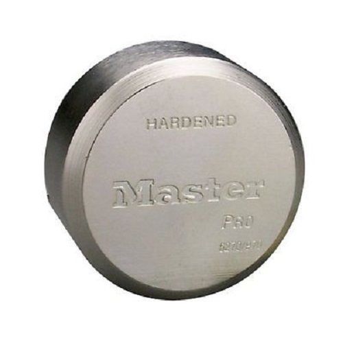 Master Padlock Disc Puck Hidden Shackle Lock Hardened 6270KA HARDENED BODY!