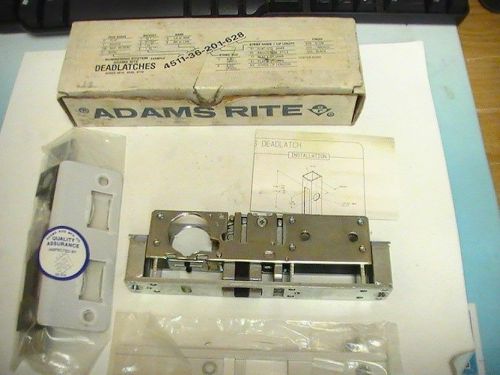 Adams rite deadlatch latch 4710 46 101 628 brand new unused 1 1/2 inch backset for sale