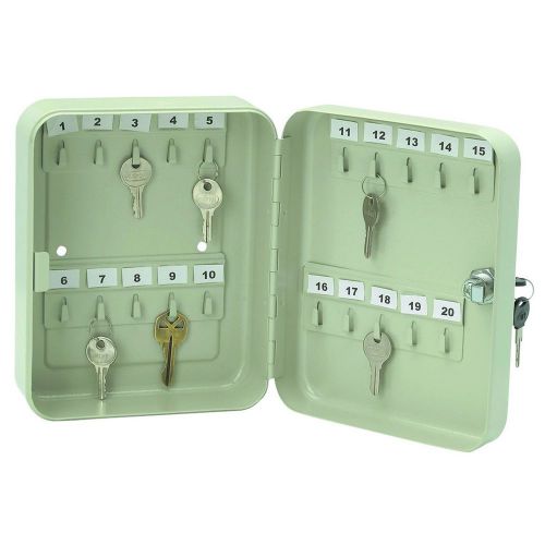 Locking wall mount 20 key safe hook box auto lock all solid steel construction for sale