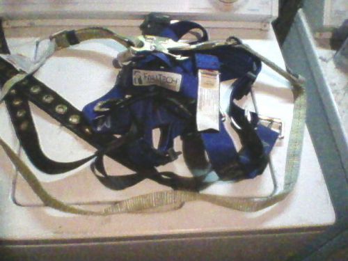 Falltech safety climbing harness with lanyard size standard model 1016 for sale