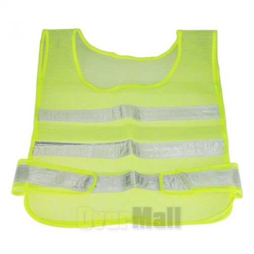 High Safety Security Visibility Reflective Vest Gear US NEW GREEN Free Shipping