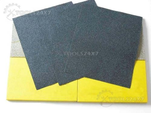 Black &amp; Yellow Sandpape Wet &amp; Dry 180 Grit - Abrasive Sanding Paper Lot of 300