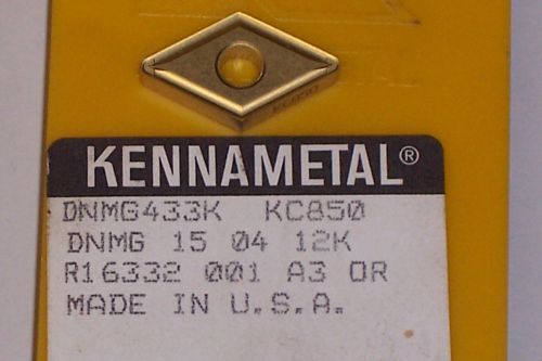 Dnmg433k kennametal inserts for sale