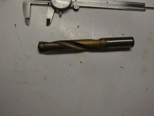 coolant fed carbide tipped  drill .700 od 2 flute sandvick coromant