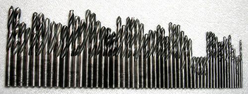 55 twist drill bits 9/32~3/32 short length round shank high speed steel usa for sale