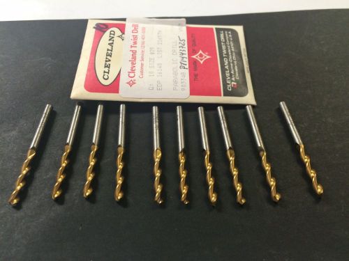 Cleveland 16140  2165tn  no.25 (.1495) screw machine, parabolic drills lot of 10 for sale