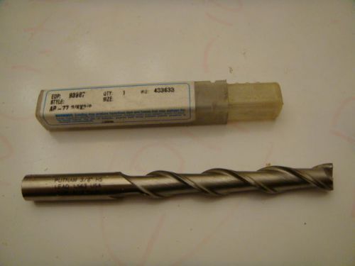 Greenfield Putnam 3/8&#034;X3/8&#034; HS Lead 1.563 2 Flute,  End Mill AP-77 NEW