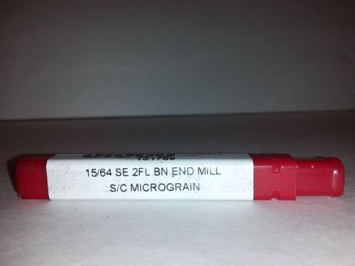 Jisco 15/64 SE 2FL BN End Mill S/C Micrograin