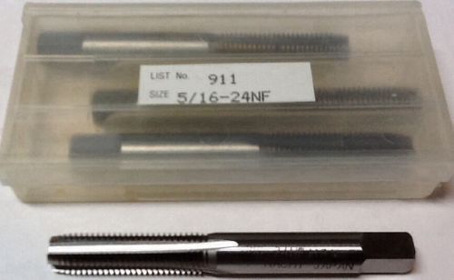 NACHI 5/16 - 24  NF LIST No. 911 4FL GH3 HSS Tap Made In Japan - New