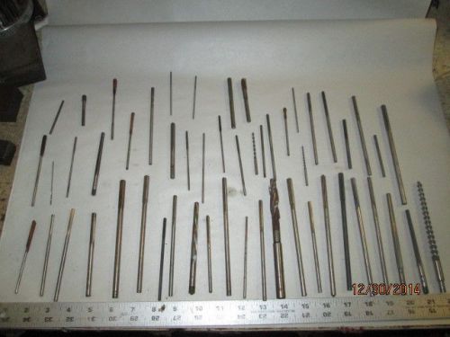 MACHINIST TOOLS LATHE MILL Large Lot of Machinist Reamers Small Micro for Hobby