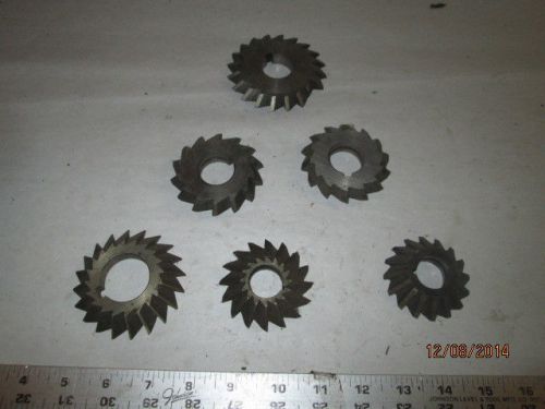 MACHINIST TOOLS LATHE MILL Large Lot of Machinist Saw Blades  for Slitting m