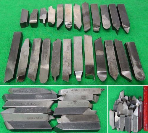24 cobalt alloy 3/8&#034; mini lathe bits threading machinist gunsmith tool lot taig for sale