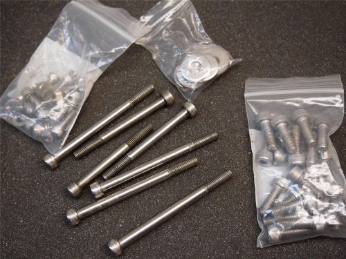 Lot of wire edm stainless 8mm screws bolts for system 3r for sale