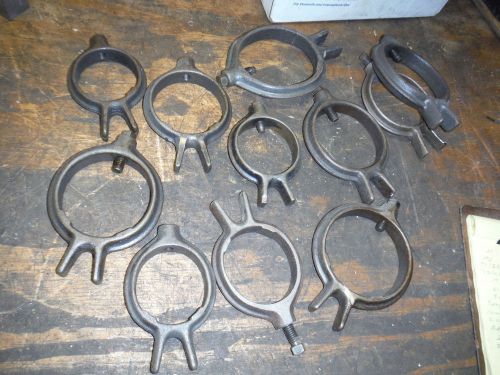 Pile of brown and sharpe and other grinding dogs dawg machinist tooling for sale