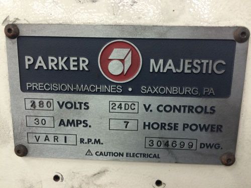 Parker-Majestic Model 3090 ID &amp; OD GRINDER 5 inch Sine Bar