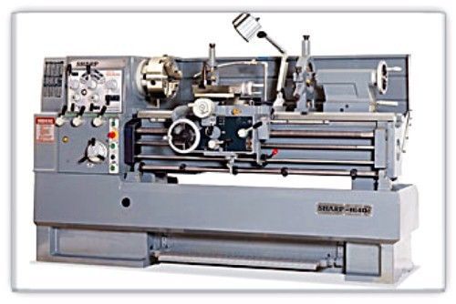 16&#034; swg 40&#034; cc sharp 1640l engine lathe, d1-8 camlock with 3-1/16&#034; bore; precisi for sale