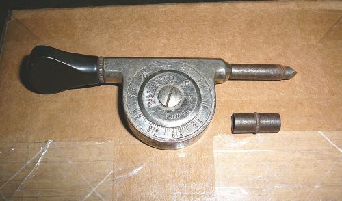 Vintage L S Starrett RPM Gauge Machinist Tool Pat. MAR. 28, 1905 ATHOL MASS.