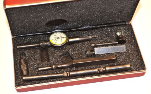 Excellent Starrett LAST WORD Dial Test Indicator Gage Complete Box Set K477